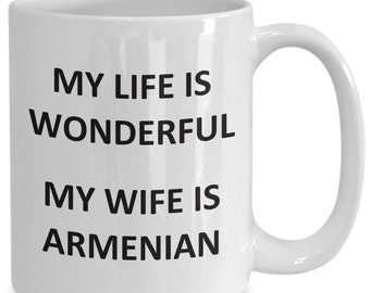 Mug for Armenian Husband Father Dad Birthday Armenia Coffee Cup Tea