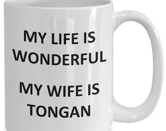 Mug for Tongan Husband Father Dad Birthday Tonga Coffee Cup Tea