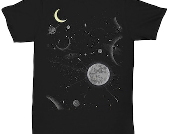 宇宙カウガール コズミックガール Tシャツ 月 星 ギャラクシー ミスティックシャツ 娘 子供用 彼女 ボヘミアン
