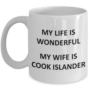 Mug for Cook Islander Husband Father Dad Birthday Cook Islands Coffee Cup Tea