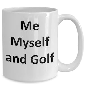 Golfer Coffee Cup - Funny Golf Mug