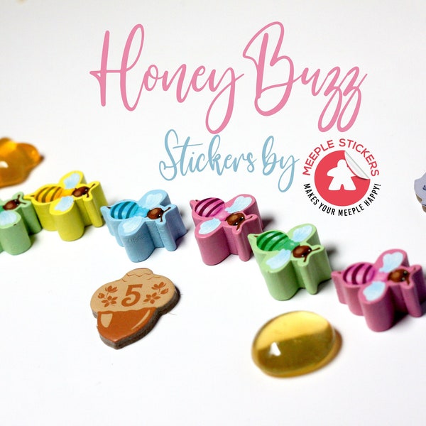 Honey Buzz compatible stickers (Unofficial product) - 84 stickers