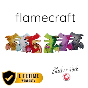 FlameCraft  sticker set