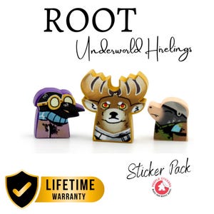 ROOT  Underworld Hirelings sticker set