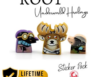 ROOT  Underworld Hirelings sticker set