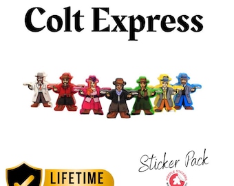 Colt Express Sticker Set