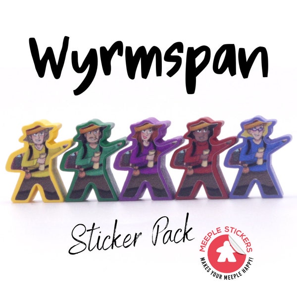 Wyrmspan Sticker Set