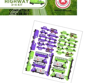 Tokyo Highway 2 + 4 Kit sticker set