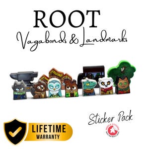 ROOT Vagabond & Landmarks sticker set