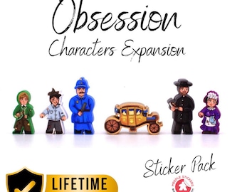 Obsession - Characters expansion Sticker Set