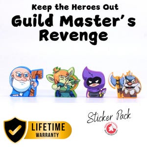 Guild Master's Revenge Expansion Sticker Set