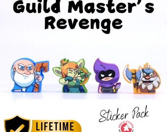 Guild Master's Revenge Expansion Sticker Set