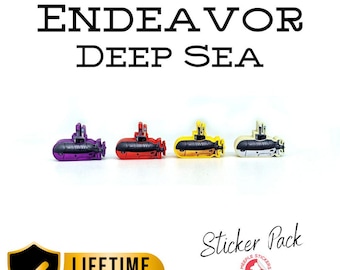 Endeavor : Deep sea sticker set