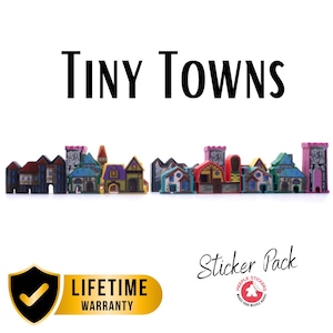 Tiny Towns sticker set
