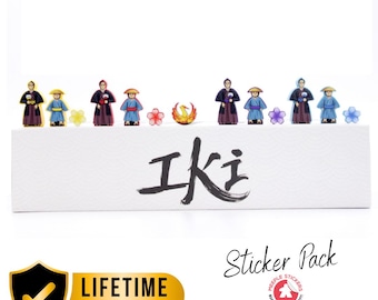 Iki sticker set