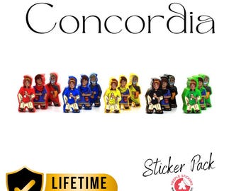 Concordia sticker set