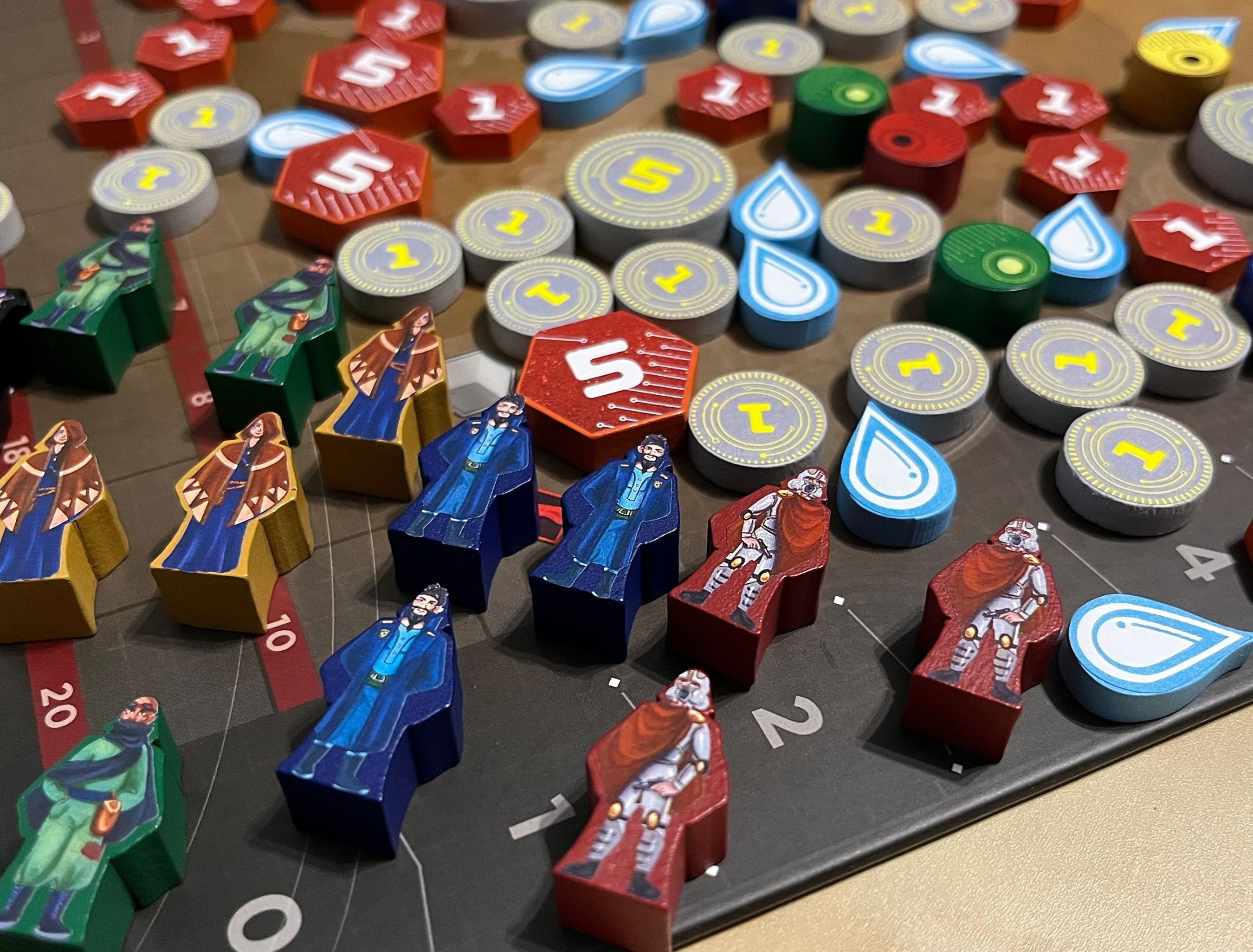 DUNE IMPERIUM Meeple STICKER Upgrade Kit Meeple Stickers Etsy