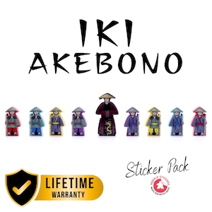 Iki Akebono sticker set