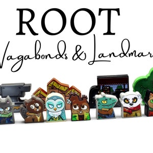 ROOT Vagabond & Landmarks sticker set