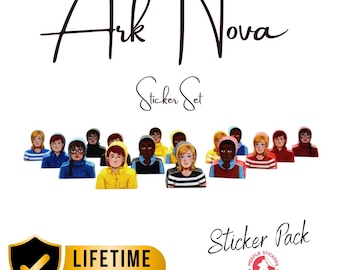 Ark Nova sticker set