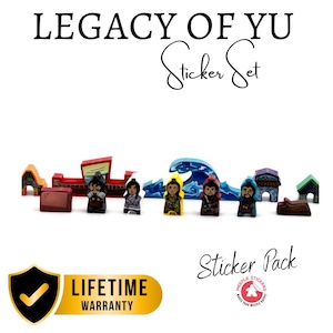 Legacy of Yu Sticker Set