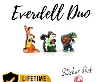 Everdell Duo   sticker set (unofficial product)