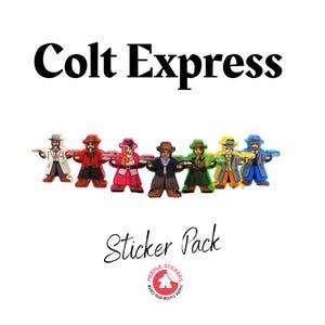 Colt Express Sticker Set