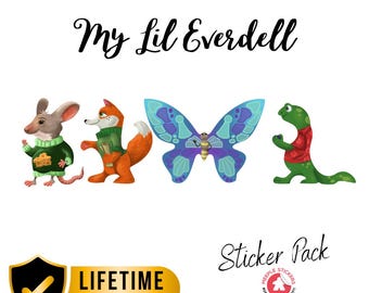 My lil' Everdell sticker set (unofficial product)