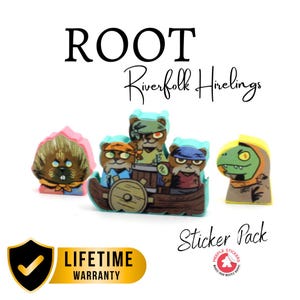 ROOT Riverfolk Hirelings sticker set