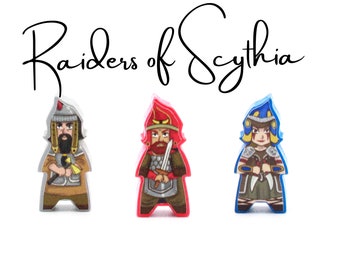 Raiders of Scythia Meeple sticker pack