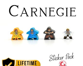 Carnegie sticker set