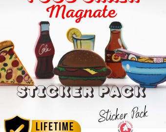 Food Chain Magnate Sticker Set