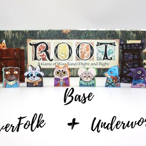 ROOT Underworld Meeple Stickers Upgrade Pack Decals Kit for ROOT ...