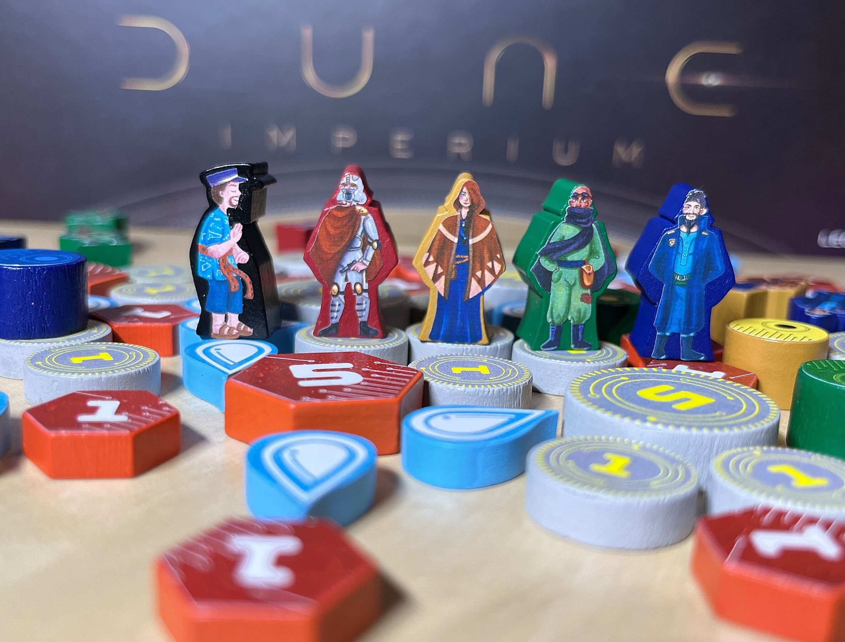 DUNE IMPERIUM Meeple STICKER Upgrade Kit Meeple Stickers Etsy