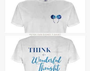 Disney Peter Pan - Think of a Wonderful Thought T-shirt