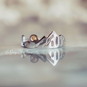 Sterling silver mustard seed ring | Faith moves Mountains | minimalistic | Matthew 17:20 | Biblical jewelry | Believer gift | gift for her