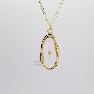 Mustard seed necklace | 14k gold plated chain | faith jewelry | Matthew 17:20 | Christian jewelry | minimalist necklace | dainty | cute