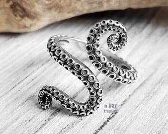 Tentacle Ring - Etsy