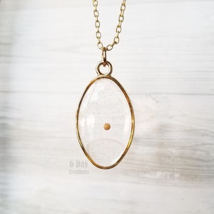 Mustard seed necklace | .925 sterling silver chain with gold plate | faith jewelry | Matthew 17:20 | Christian jewelry | minimalist necklace