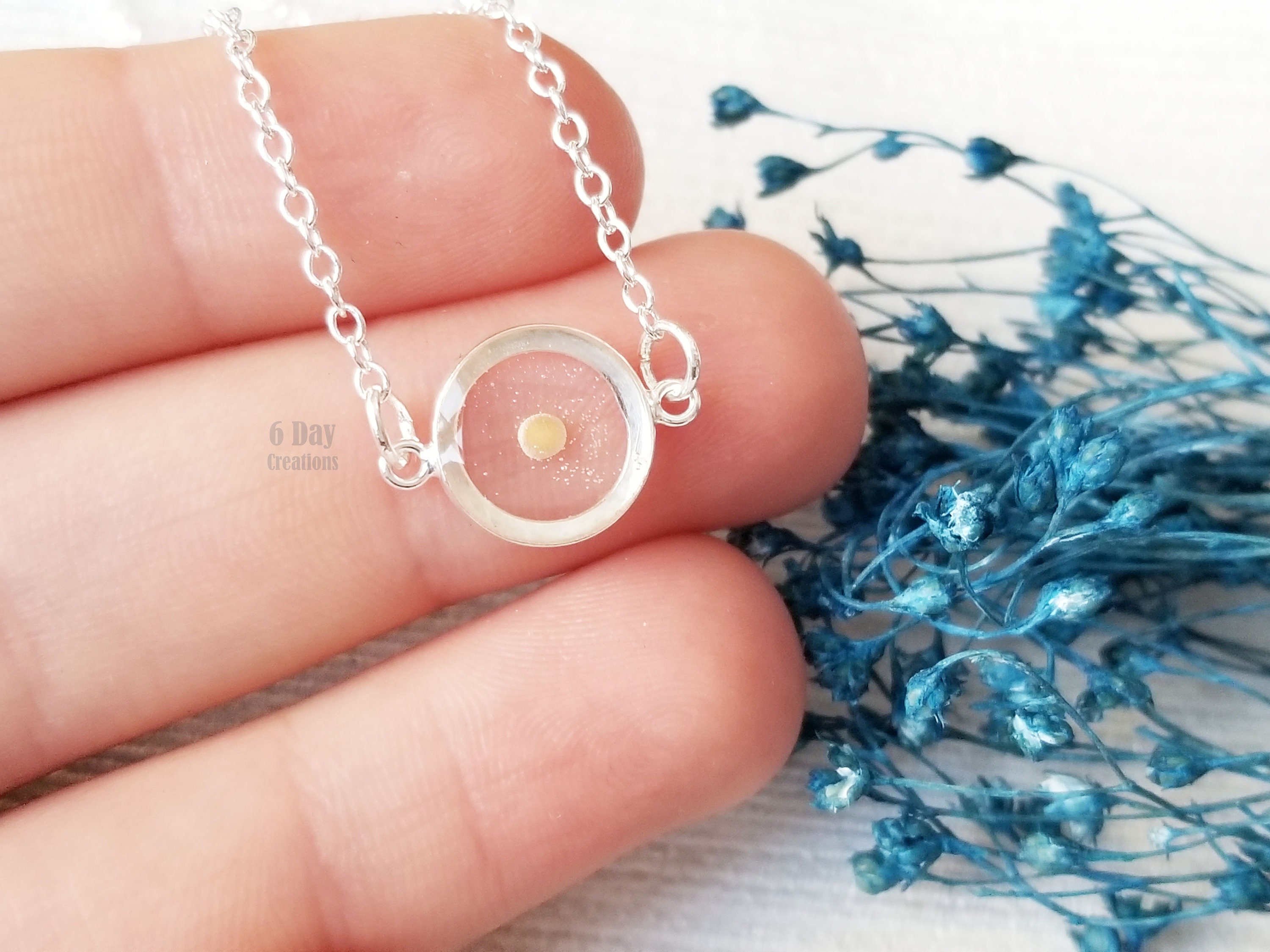 Mustard Seed Necklace .925 Sterling Silver Faith Jewelry - Etsy