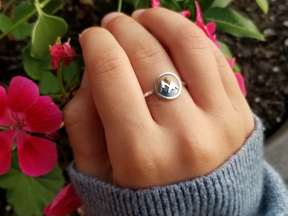SILVER or BRONZE S925 Mountain Mustard Seed Ring | Sterling Silver