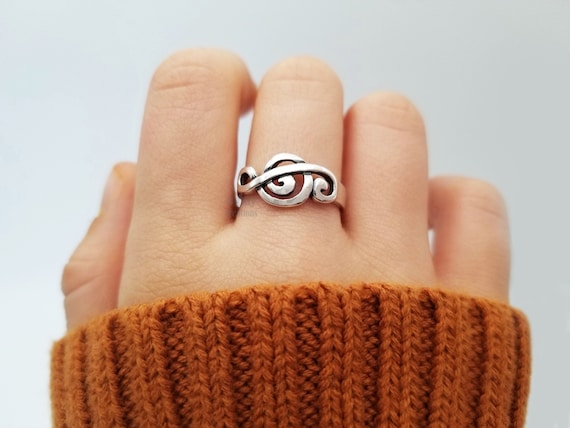 Treble Clef Ring | Art and All That Jazz