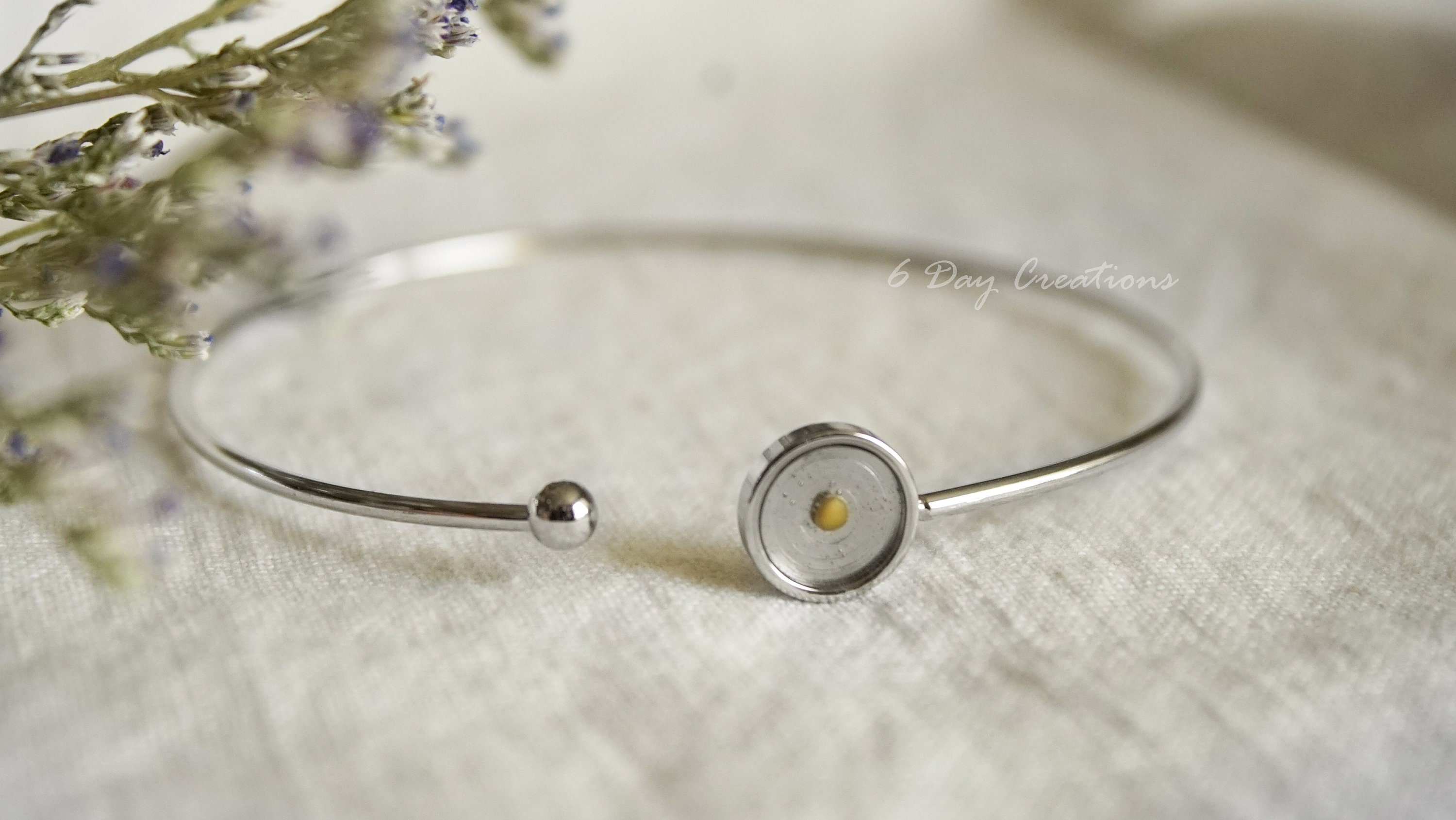 Bracciale con semi di senape / Versetto di Matteo 17:20 / La fede può spostare le montagne / gioielli di fede unici / Regalo cristiano / Acciaio inossidabile / regalo - Italia