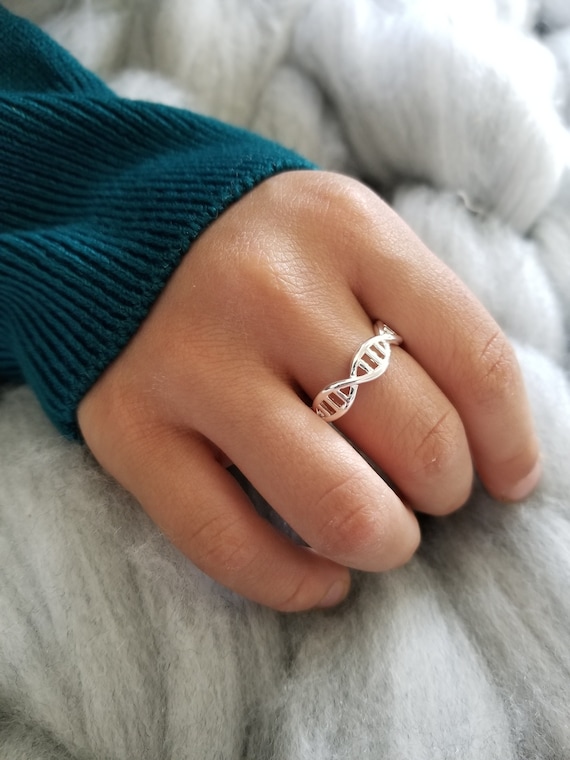 Etsy dna best sale ring