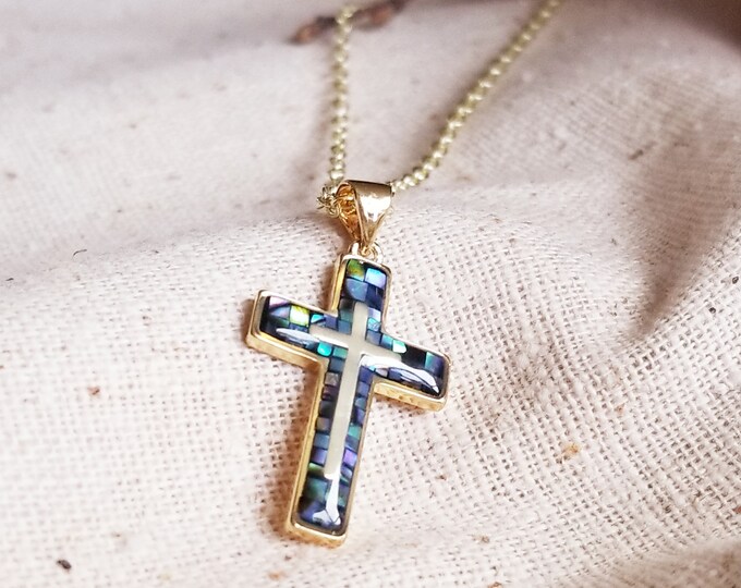 Cross Necklace | 14k Gold Chain | Beautiful Faith Jewelry | Bible ...