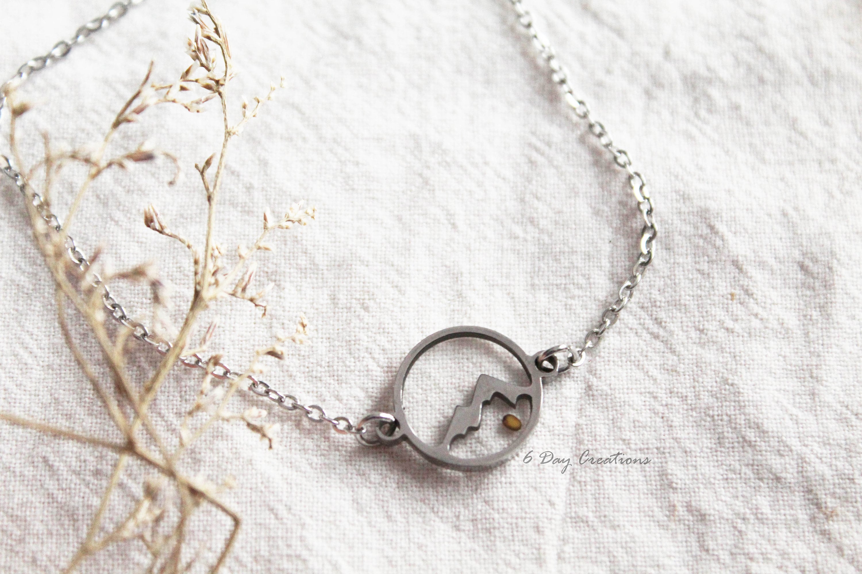 Mustard seed bracelet | Matthew 17:20 Verse | &quot;Faith can move mountains&quot; | unique faith jewelry | Christian Gift | adjustable | gift for her