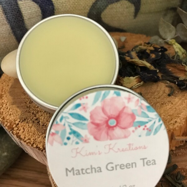 Matcha Green Tea Lip Balm (3 Pack)