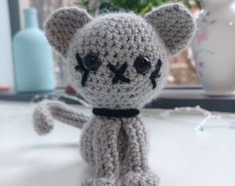 Cecil the Cat | Amigurumi crochet cat plush