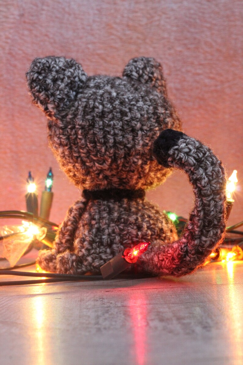 Cecil the Cat Amigurumi crochet cat plush image 5