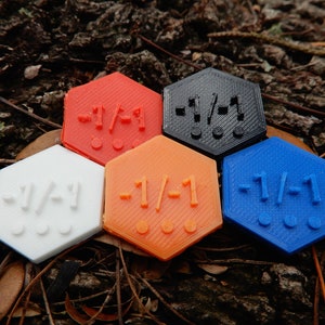 Magic: the Gathering Hit Point/Level Counters, Ability Counters, HP Counters, Health Counters, Damage Counters, Kathril Tokens, MTG Counters